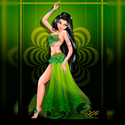 GreenBellydancer