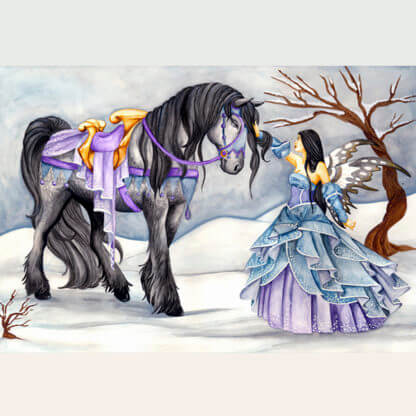 winterfairyandhorse