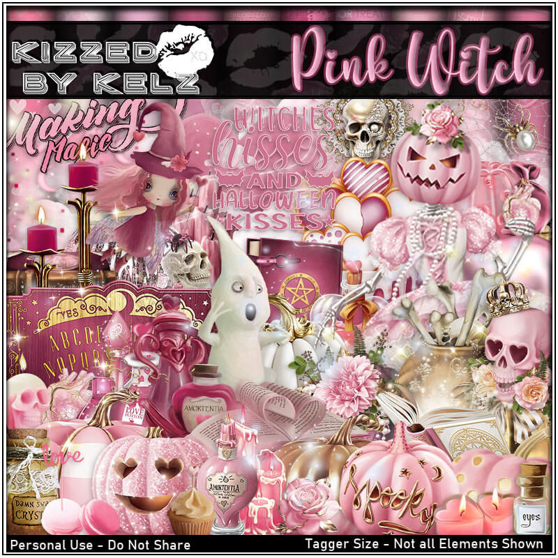 Pink Witch Matching kit