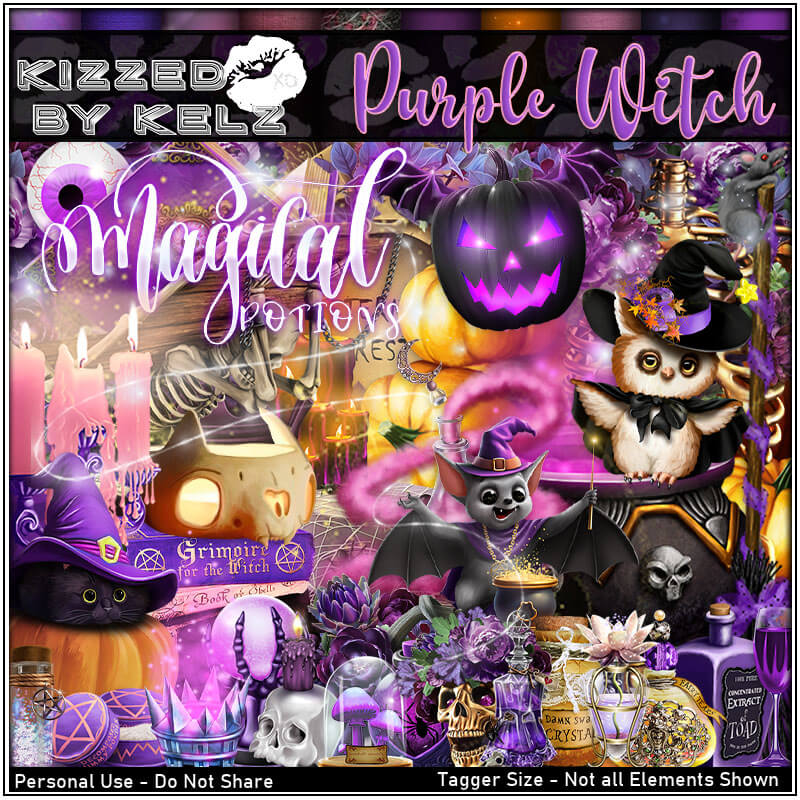 Purple Witch Matching kit!