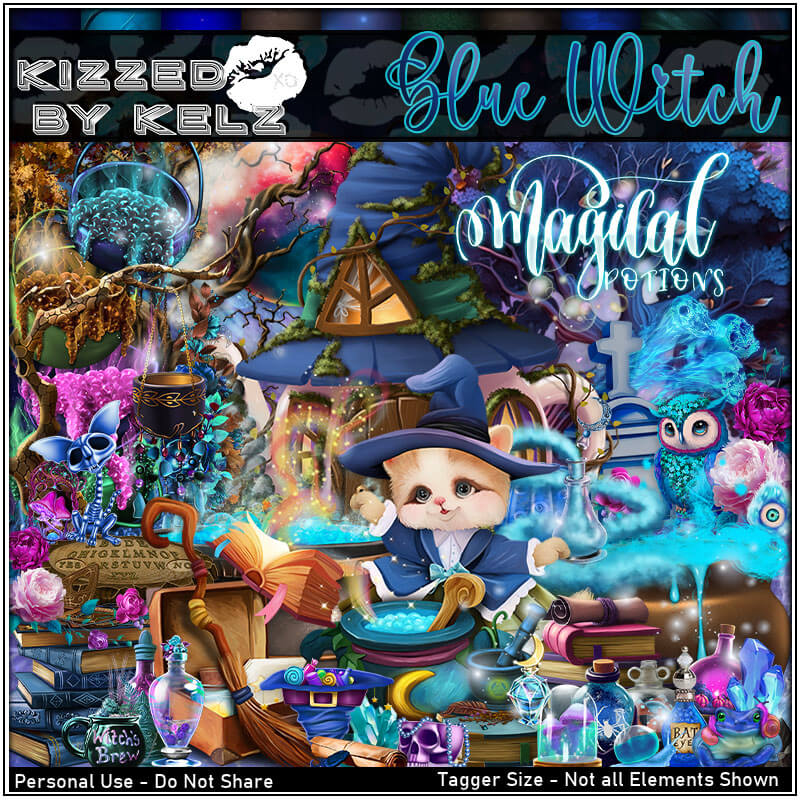 Blue Witch Matching kit