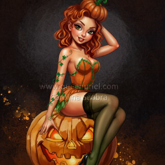 Pin Up Pumpkin
