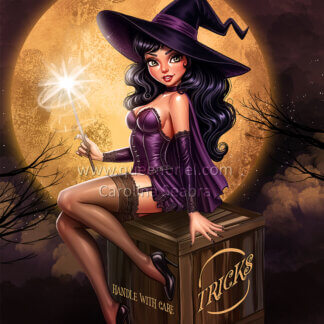 Pin-Up Witch